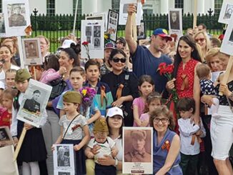 В Вашингтоне прошла ежегодная мемориальная акция «Бессмертный полк»