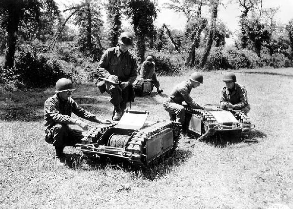 Рис. 3. Самоходная мина «Голиаф» (Goliath В Sd Kfz 303)